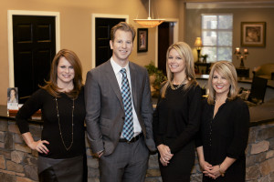 Group photo of the staff at Carolina Facial Plastics in Charlotte, NC.