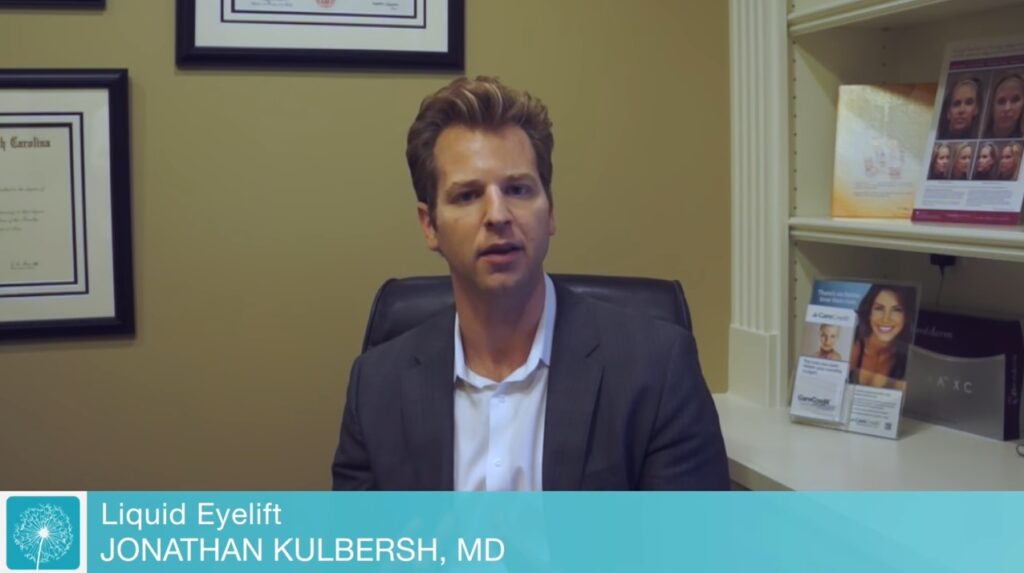 liquid eyelift explained by a plastic surgeon