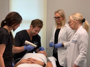 Dr. Jonathan Kulbersh using Profound RF Skin Tightening Treatment in Charlotte, NC