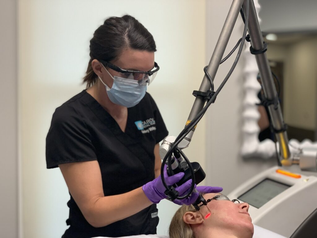 laser treatment for skin rejuvenation