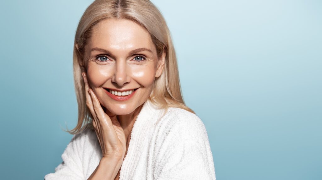 older women with with great skin