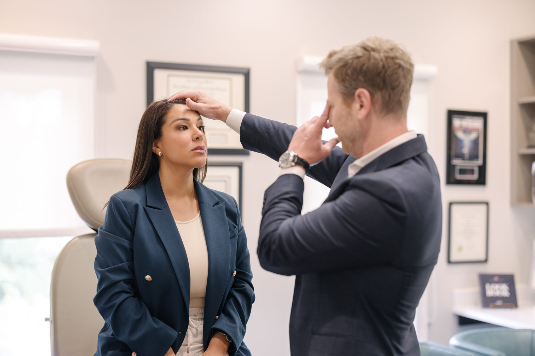 Dr. Kulbersh Rhinoplasty consultation in charlotte, nc