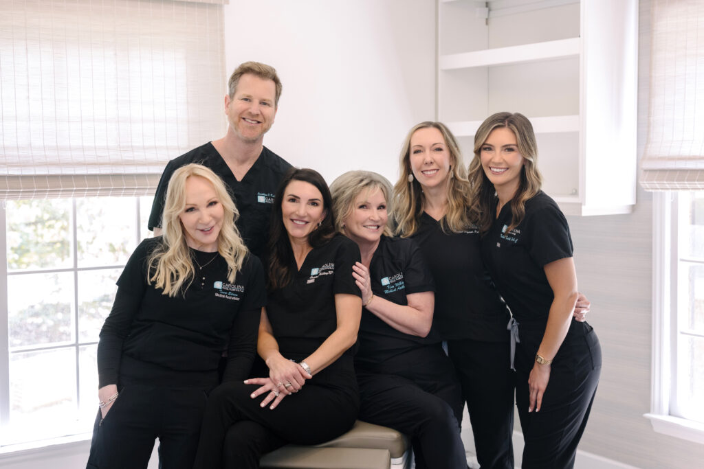 Dr. Kulbersh and injector team at Carolina Facial Plastics